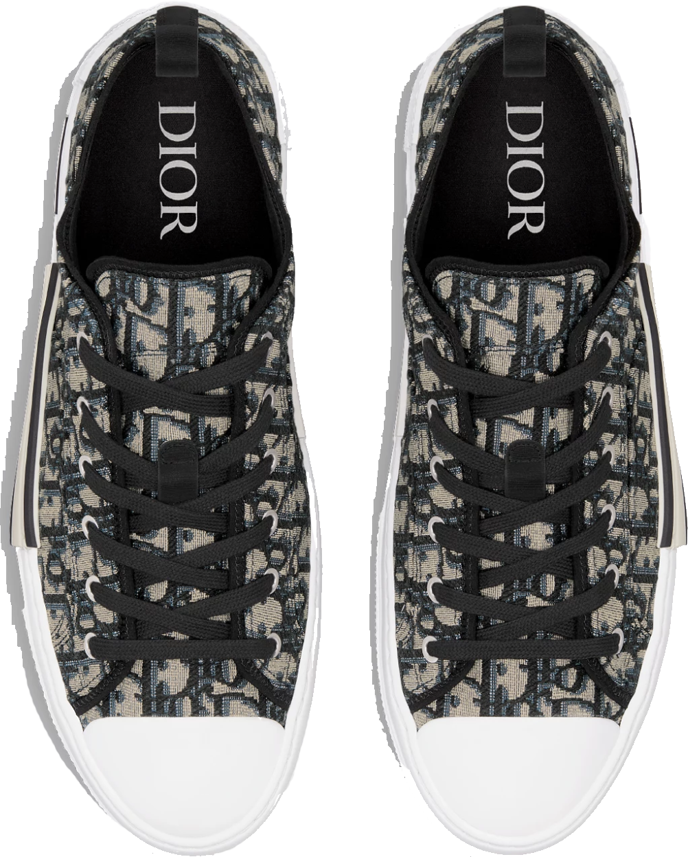 Dior B23 Lt Black Beige Zwart