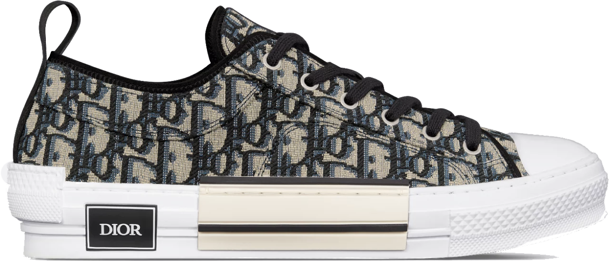 Dior B23 Lt Black Beige Zwart