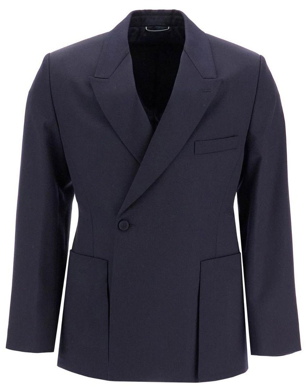 Dior Dior Wool Blazer Jacket Blauw