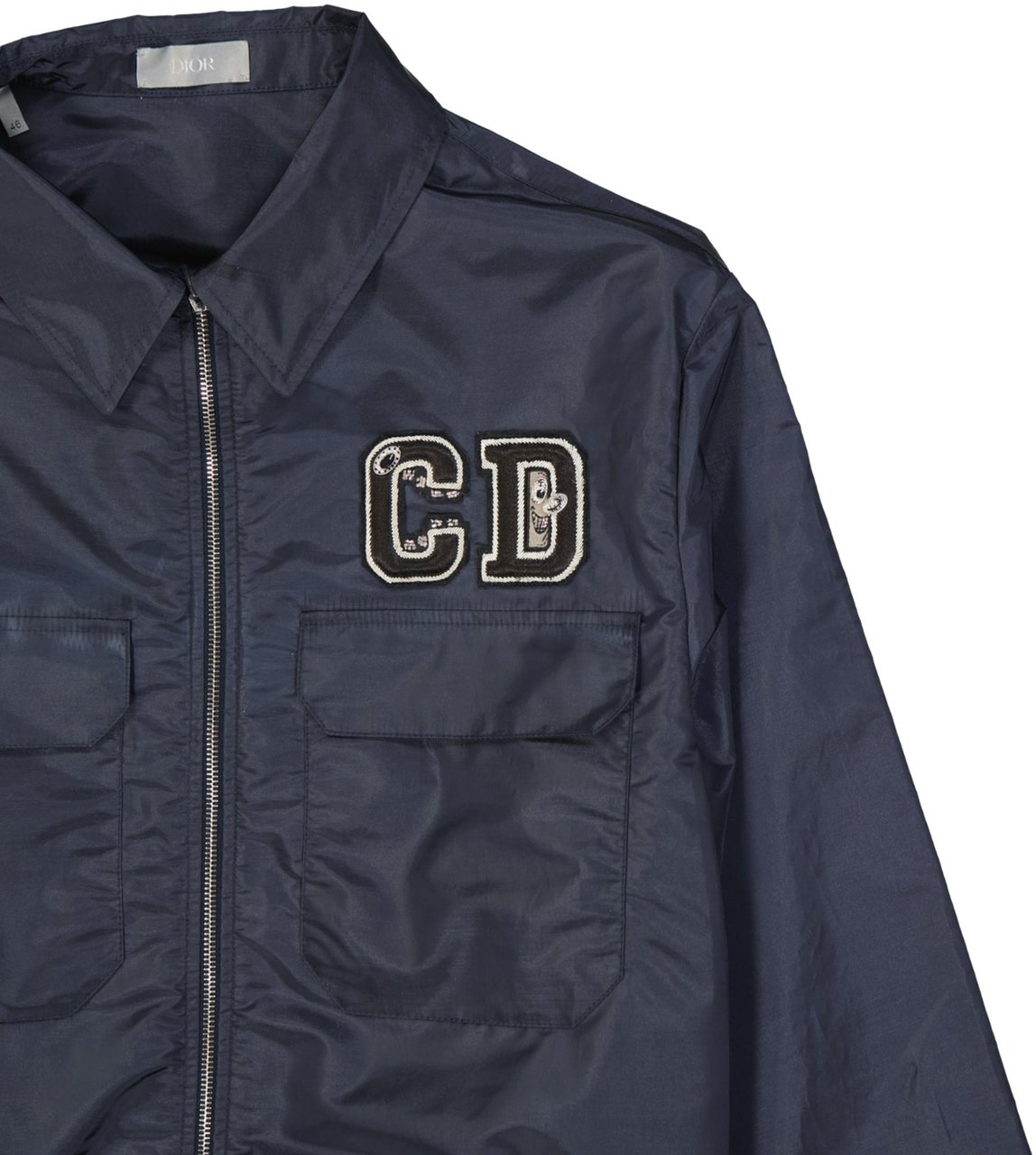 Dior x Kenny Scharf Shirt Jacket Blauw