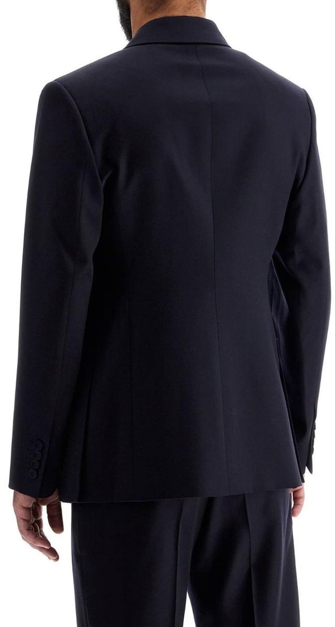 Dior Wool Blazer Jacket Blauw