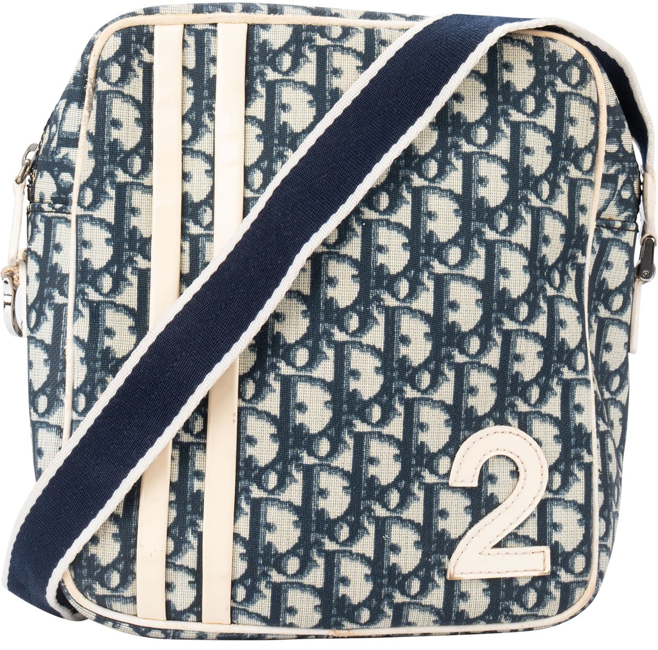 Dior Christian Dior Trotter Monogram No. 2 Crossbody Bag Divers