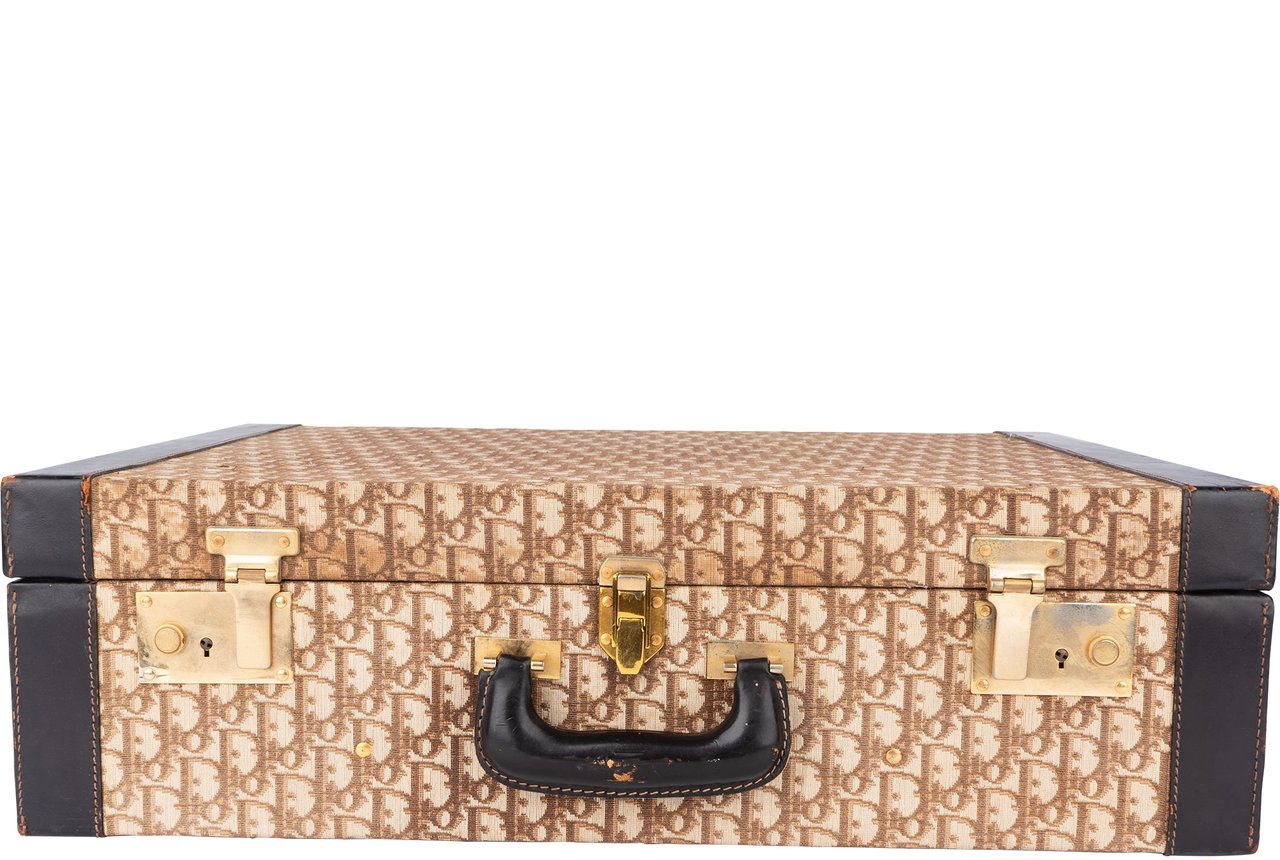 Dior Christian Dior Trotter Monogram 60 Suitcase Trunk Divers