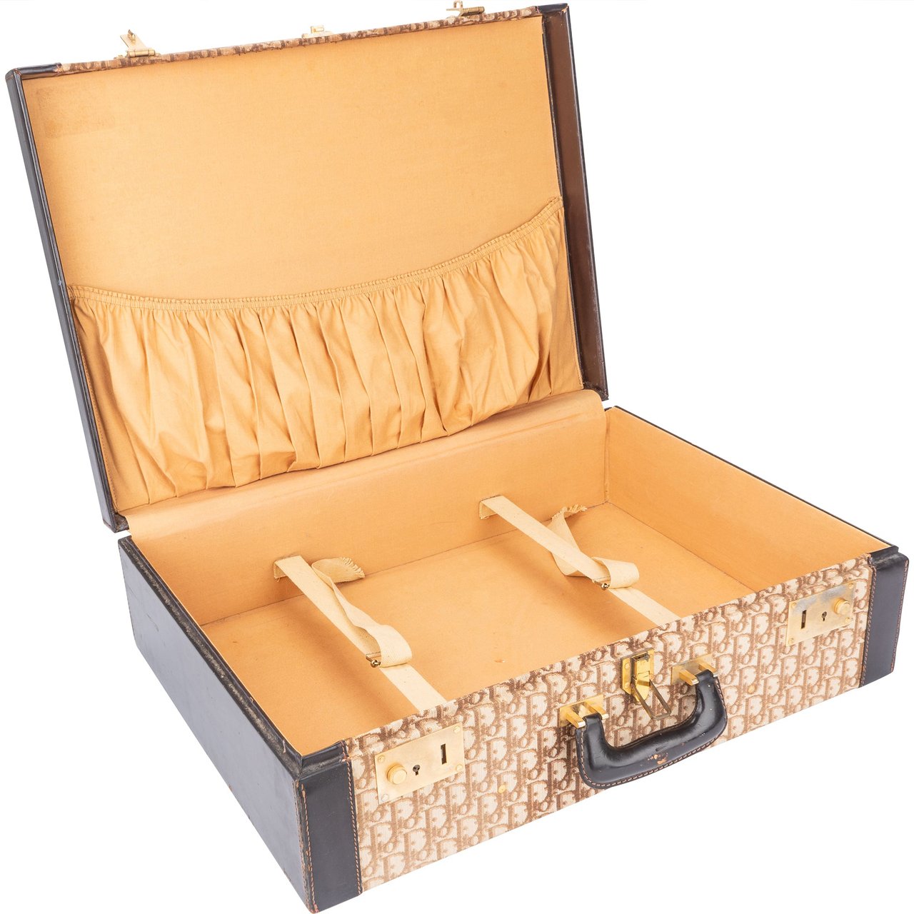 Dior Christian Dior Trotter Monogram 60 Suitcase Trunk Divers