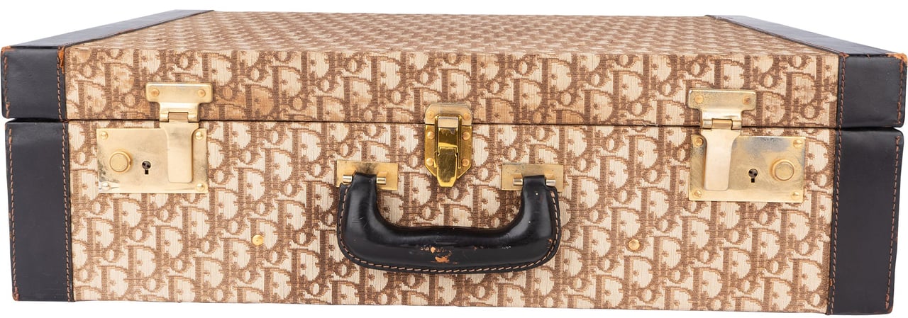 Dior Christian Dior Trotter Monogram 60 Suitcase Trunk Divers