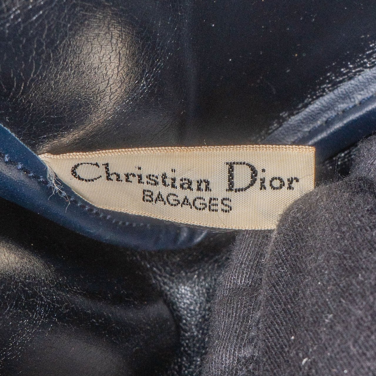 Dior Christian Dior Trotter Satin Monogram Boston Handbag Divers