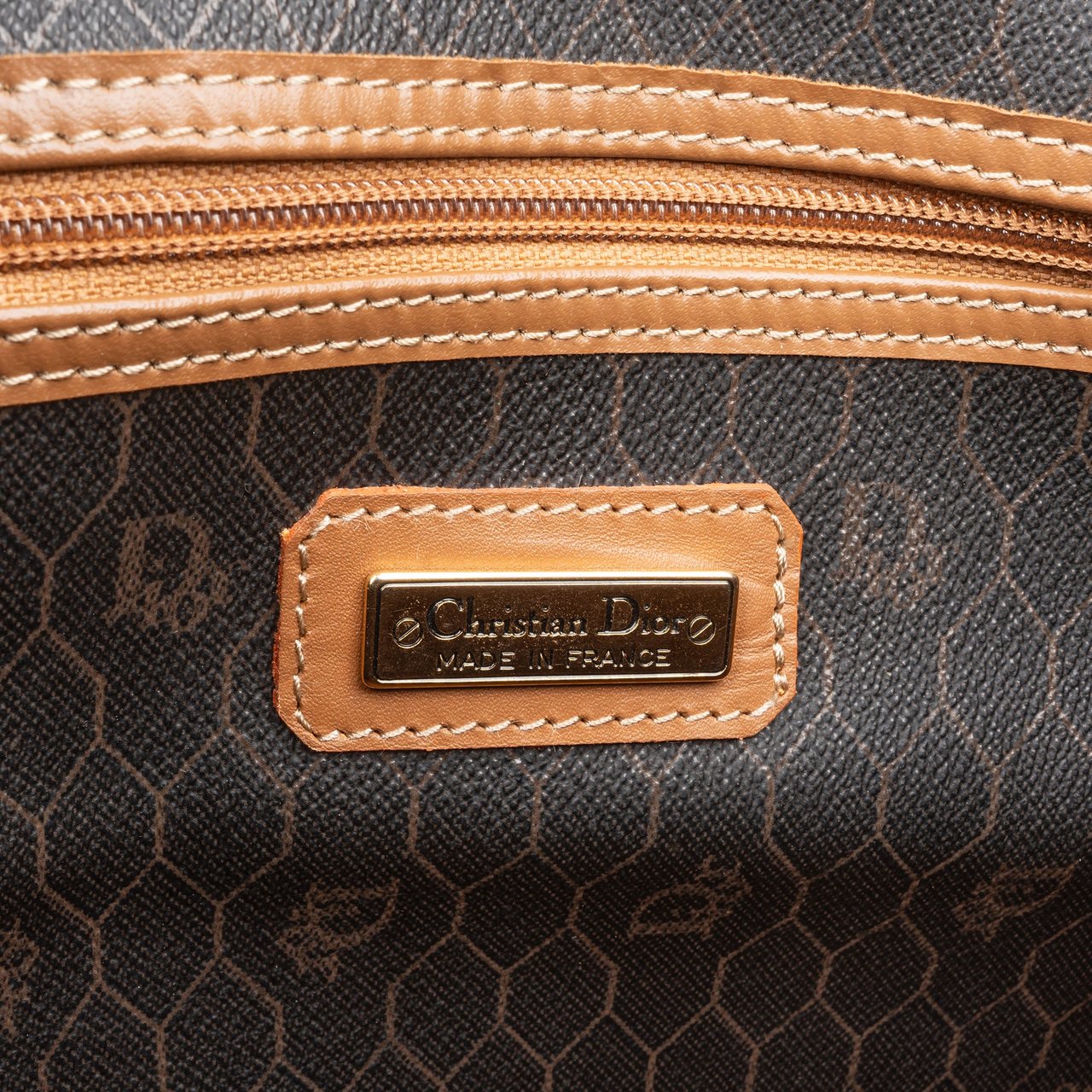 Dior Christian Dior Honeycomb Monogram Duffle Bag 45 Divers