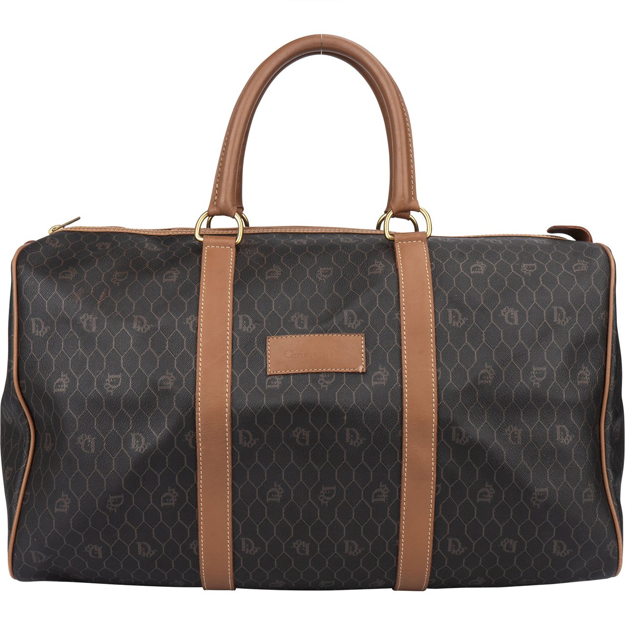Dior Christian Dior Honeycomb Monogram Duffle Bag 45 Divers
