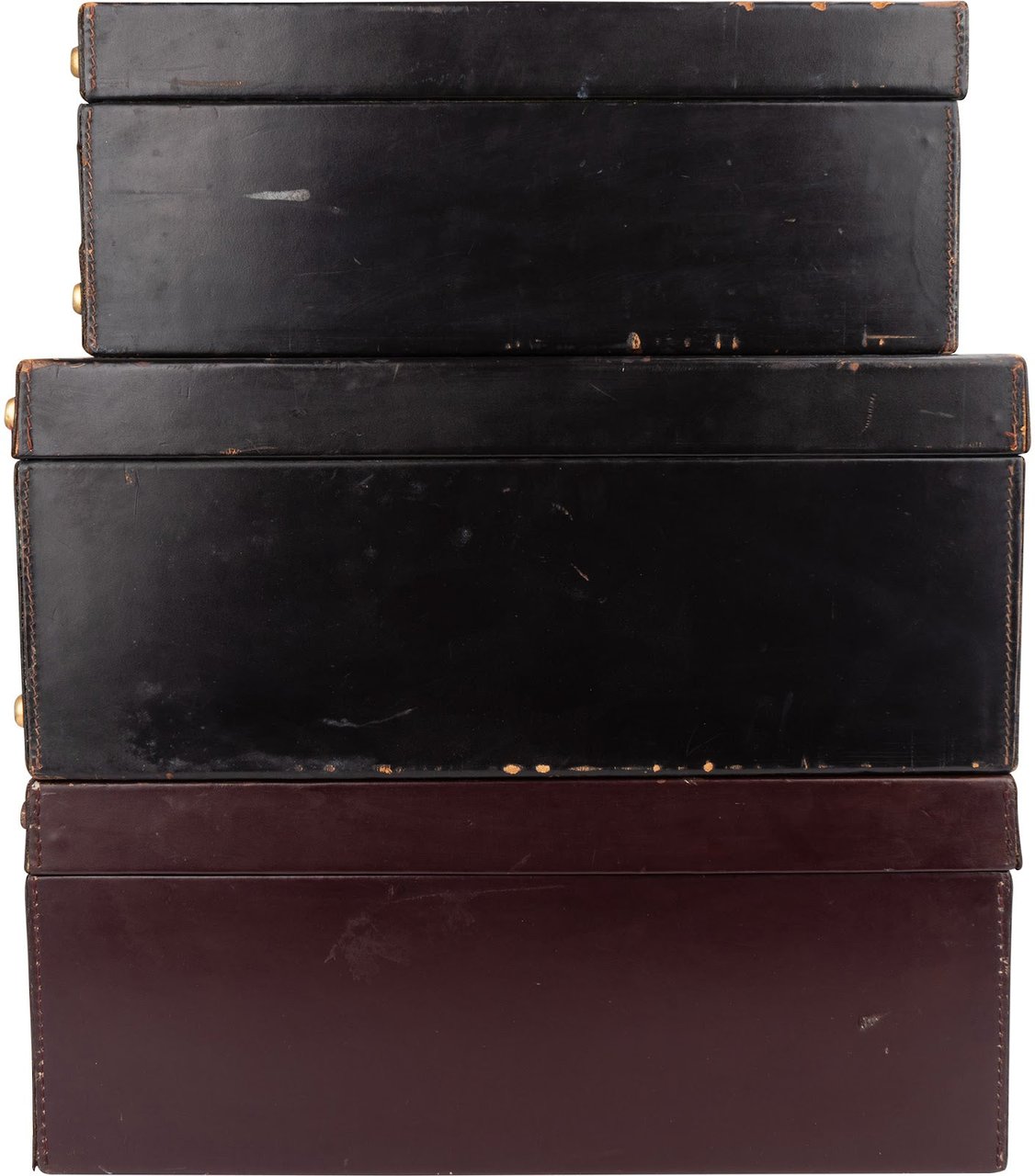 Dior Christian Dior Trotter Monogram Vintage Suitcase Trio Tower Bruin