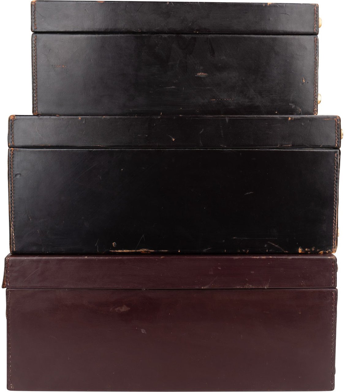 Dior Christian Dior Trotter Monogram Vintage Suitcase Trio Tower Bruin