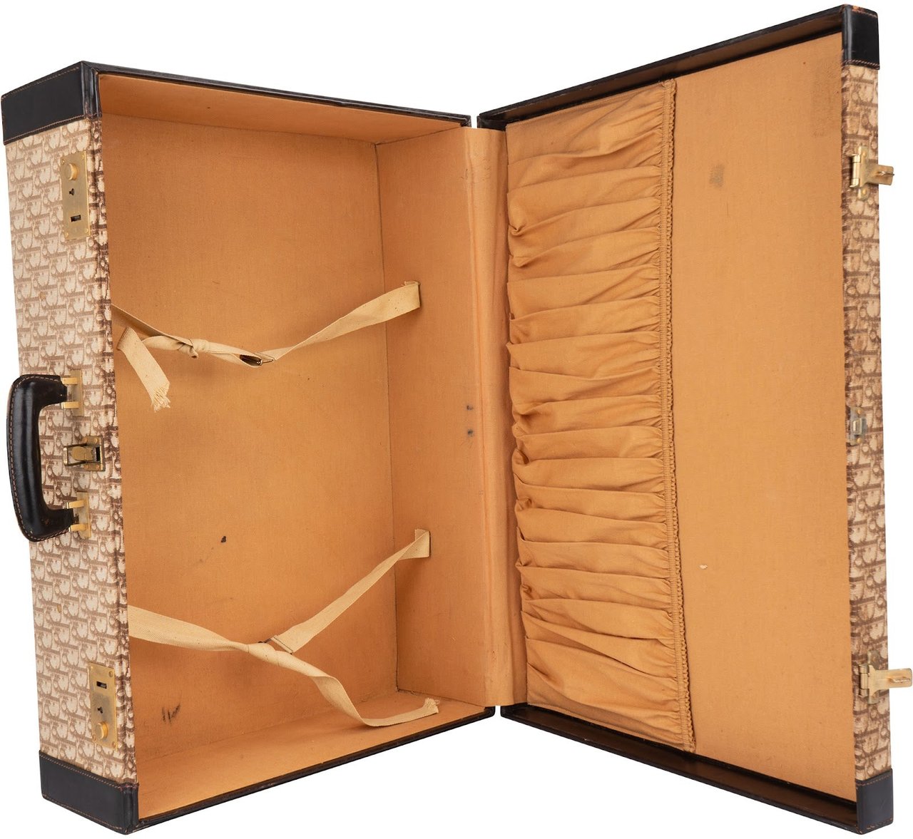 Dior Christian Dior Trotter Monogram Vintage Suitcase Trio Tower Bruin