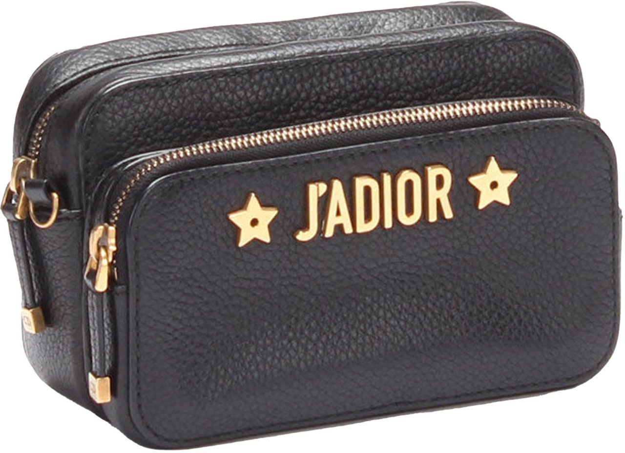 Dior J'Adior Camera Case Clutch with Chain Zwart