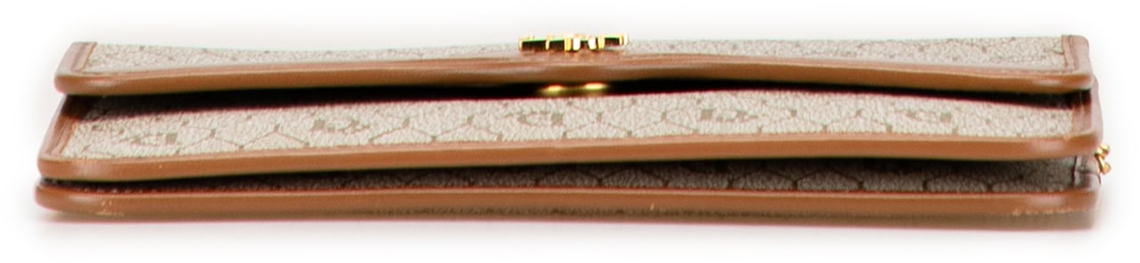 Dior Honeycomb Coated Canvas Chain Shoulder Bag Bruin