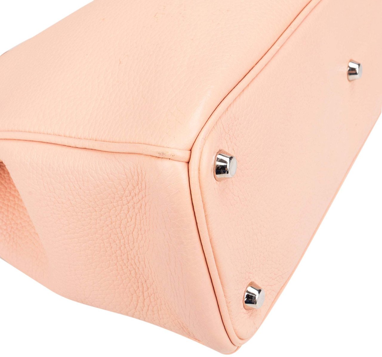 Dior Christian Dior Pink Leather Diorissimo Handbag Roze