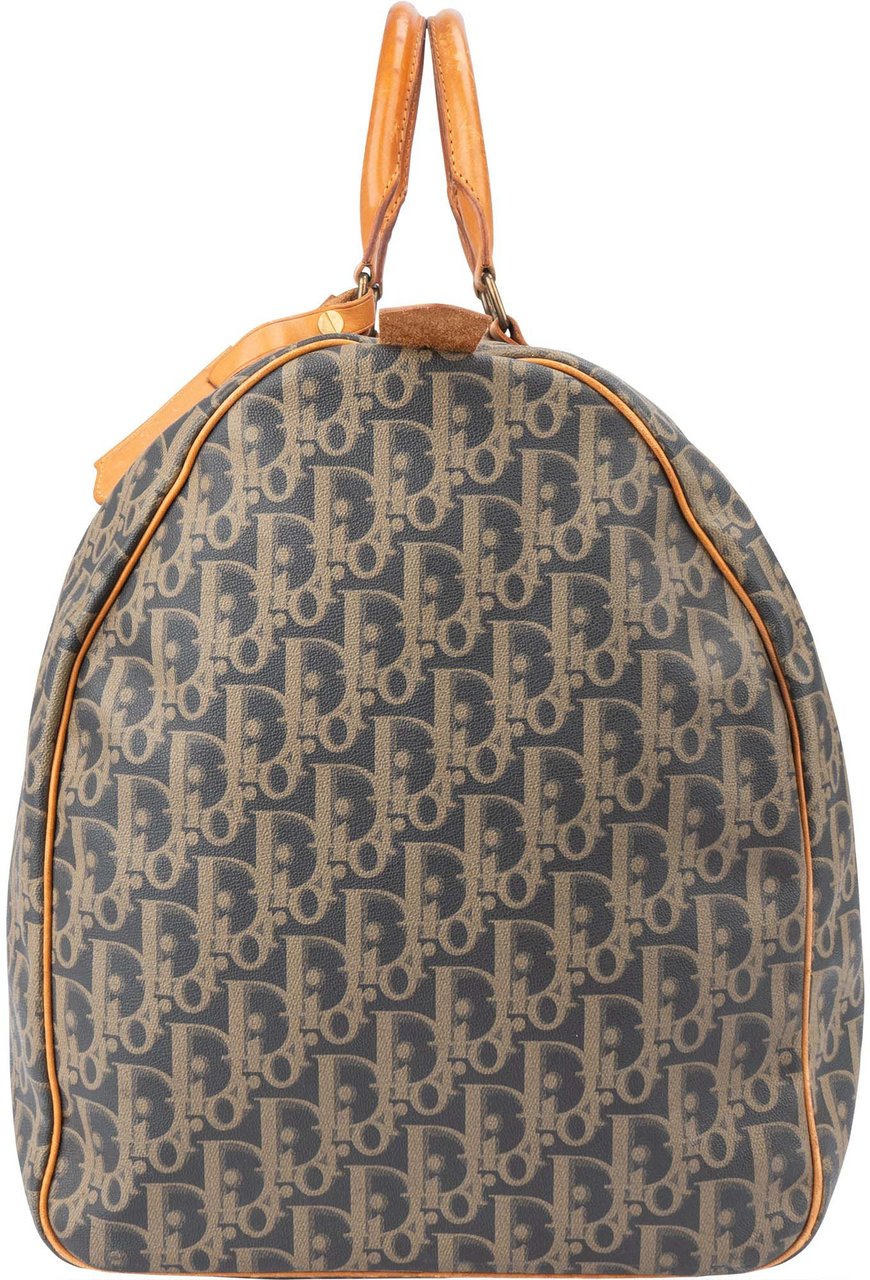 Dior Christian Dior Rare Trotter Monogram Boston 55 Duffle Bag Divers