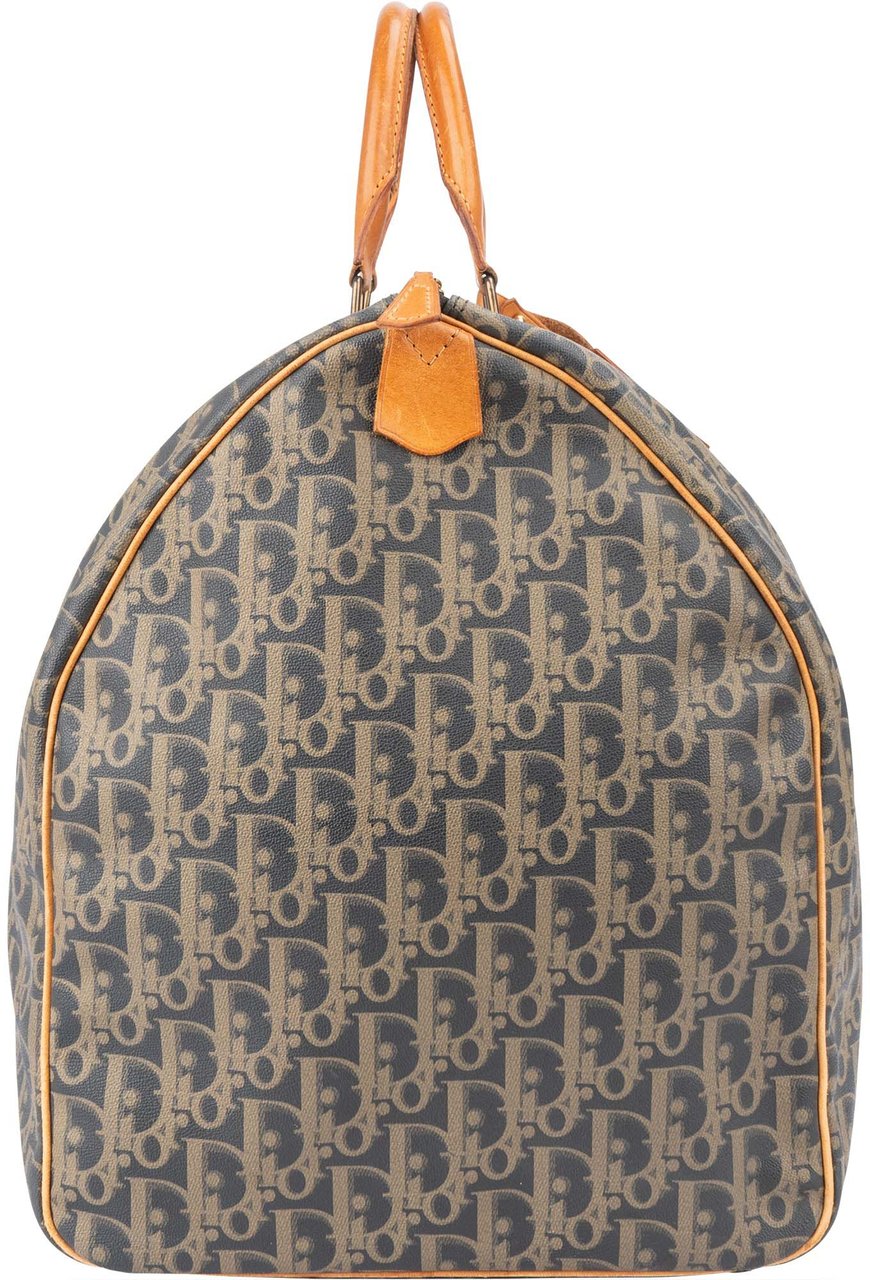 Dior Christian Dior Rare Trotter Monogram Boston 55 Duffle Bag Divers