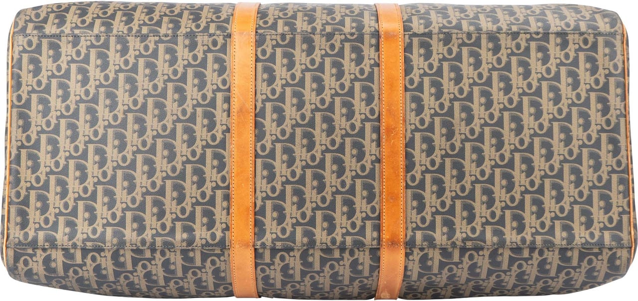 Dior Christian Dior Rare Trotter Monogram Boston 55 Duffle Bag Divers
