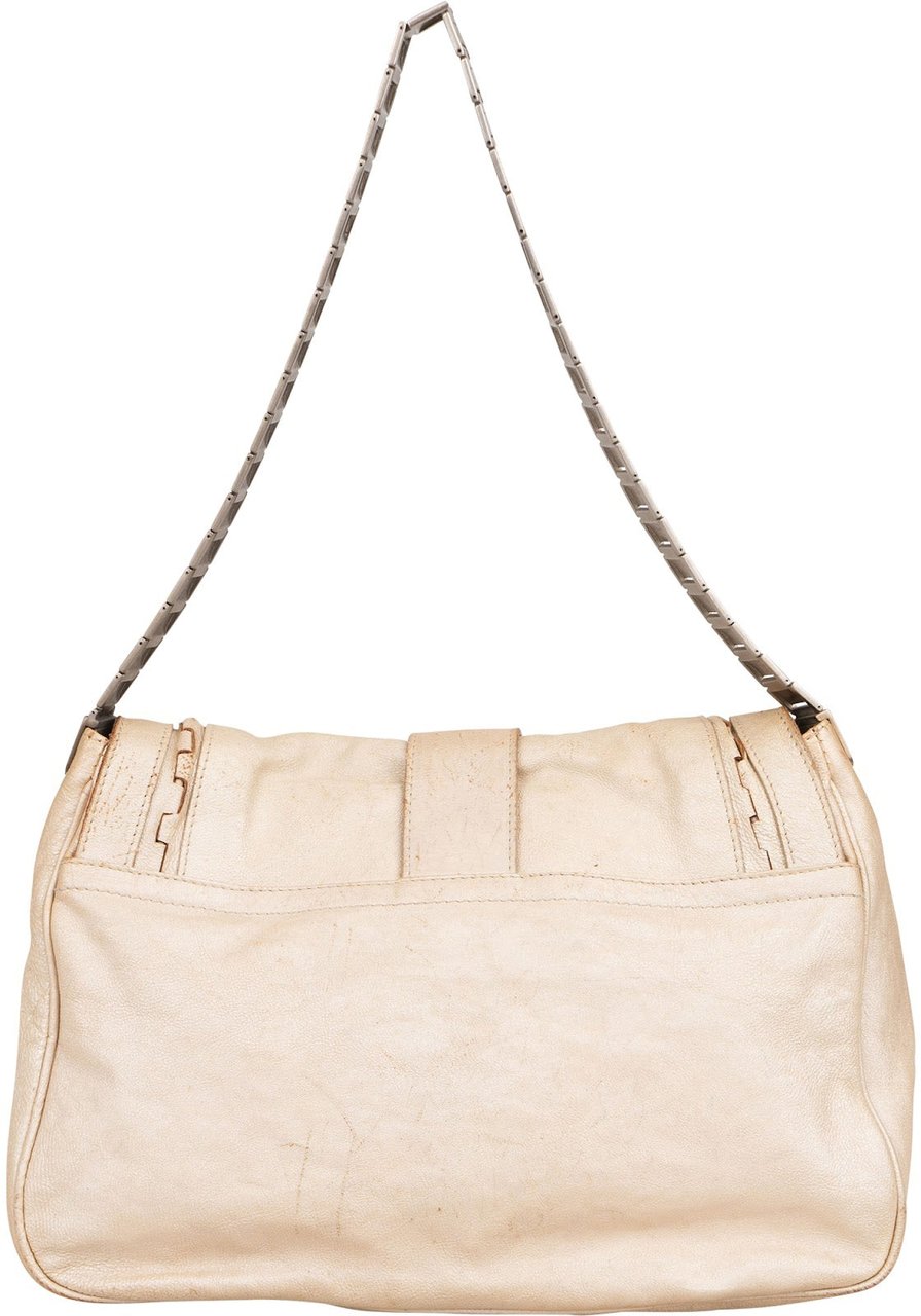 Dior Christian Dior Gaucho Saddle Limited 259 Ivory Shoulder Bag Divers