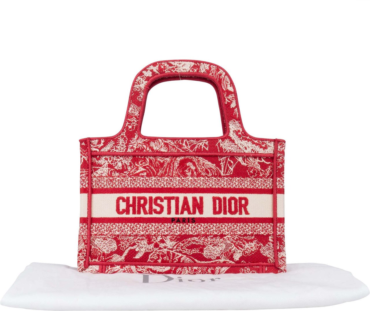 Dior Christian Dior Oblique Monogram Micro Book Tote Handbag Divers