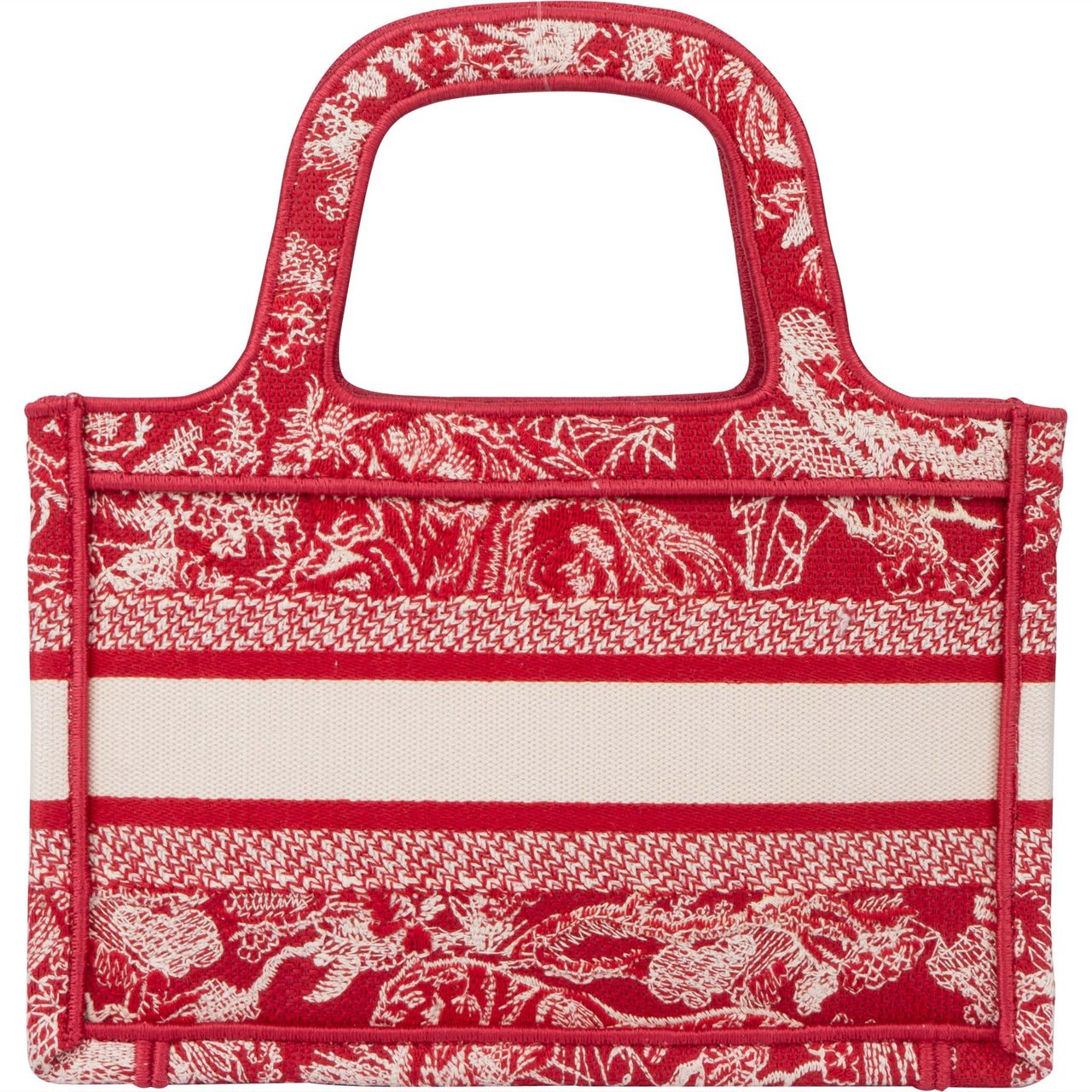 Dior Christian Dior Oblique Monogram Micro Book Tote Handbag Divers