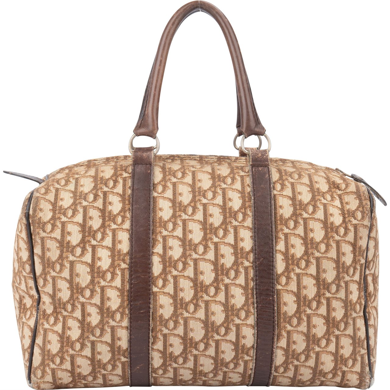 Dior Christian Dior Trotter Monogram Boston 30 Handbag Divers