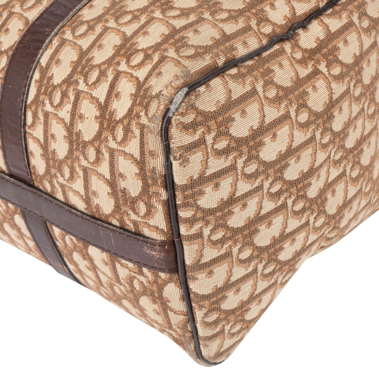 Dior Christian Dior Trotter Monogram Boston 30 Handbag Divers
