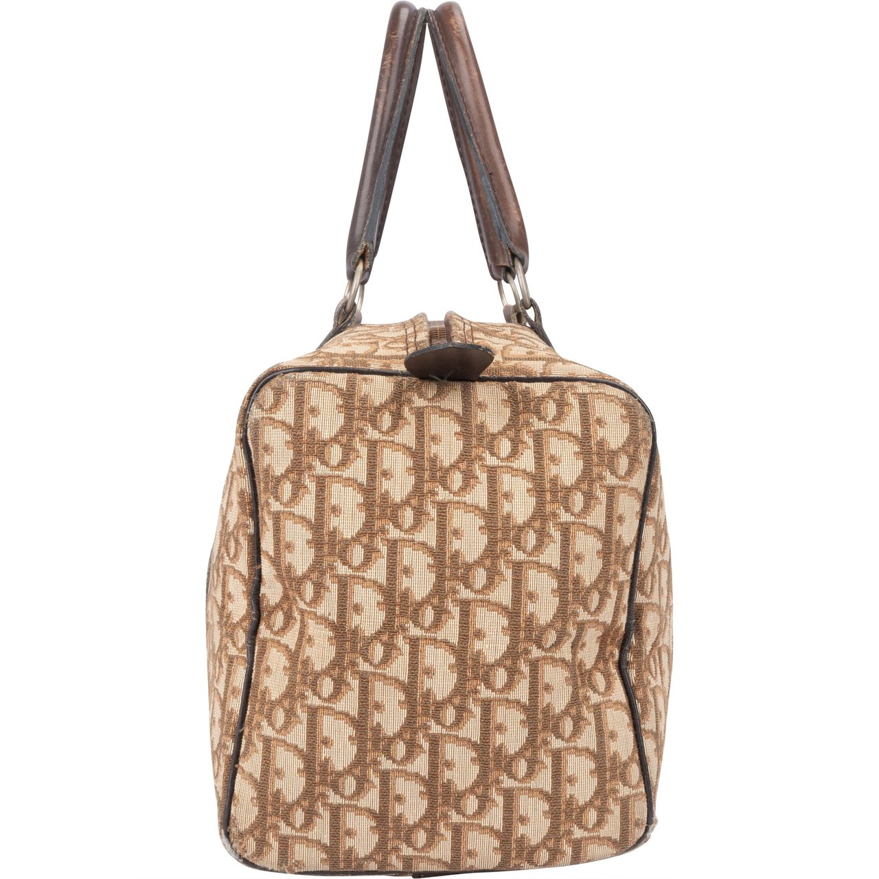 Dior Christian Dior Trotter Monogram Boston 30 Handbag Divers