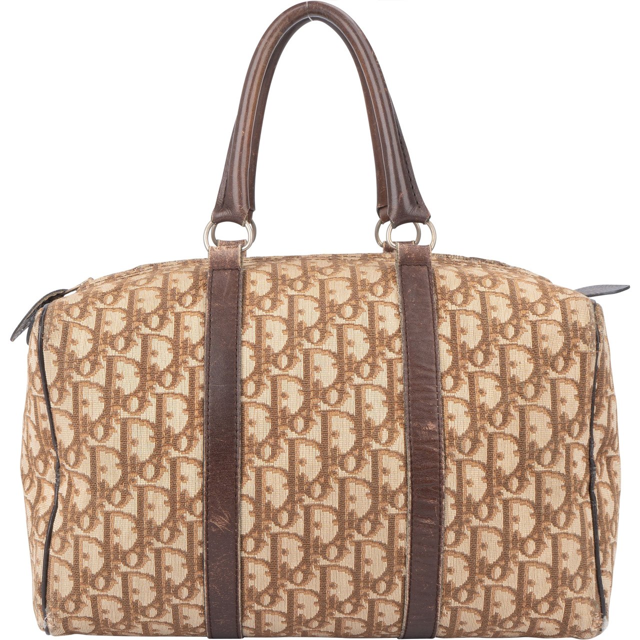 Dior Christian Dior Trotter Monogram Boston 30 Handbag Divers