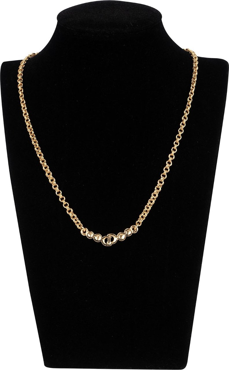 Dior Christian Dior Clair D Lune Necklace Oranje
