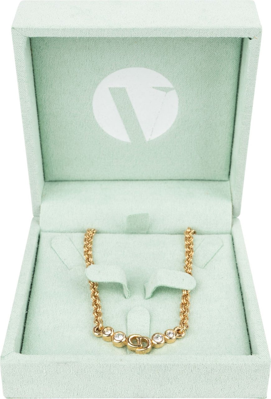 Dior Christian Dior Clair D Lune Necklace Oranje