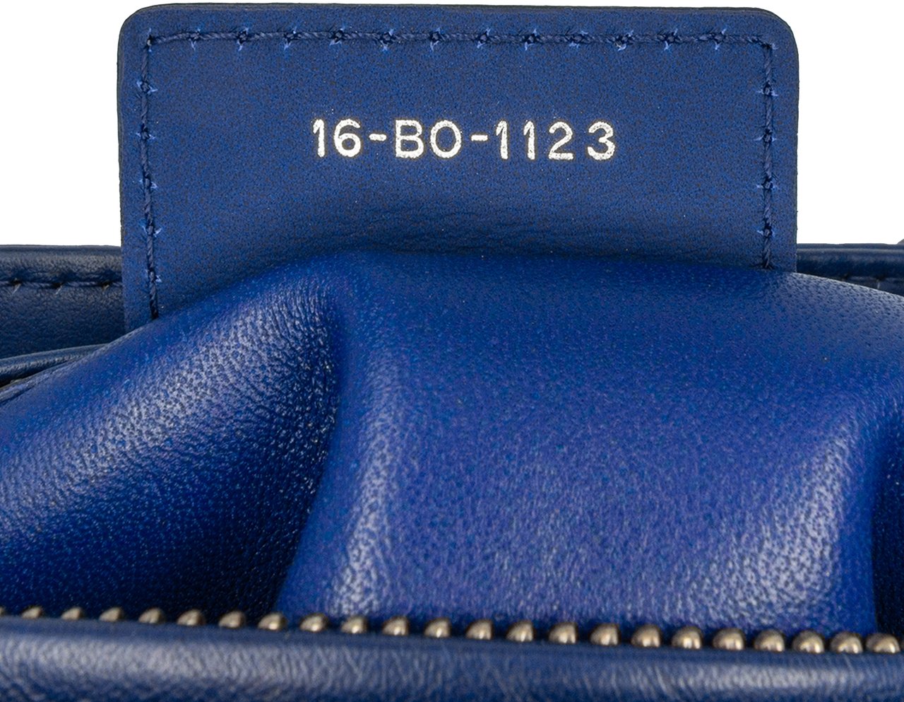 Dior Medium Ultra Matte Calfskin Cannage Embossed Lady Dior Blauw