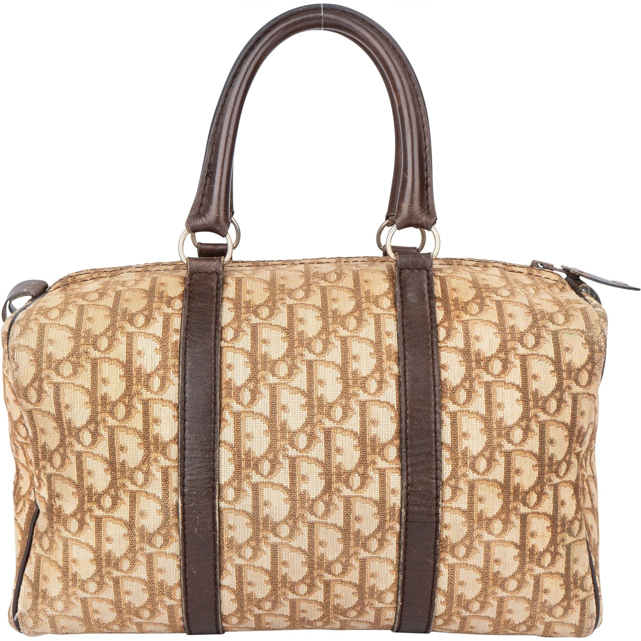 Dior Christian Dior Trotter Monogram Boston 30 Handbag Divers