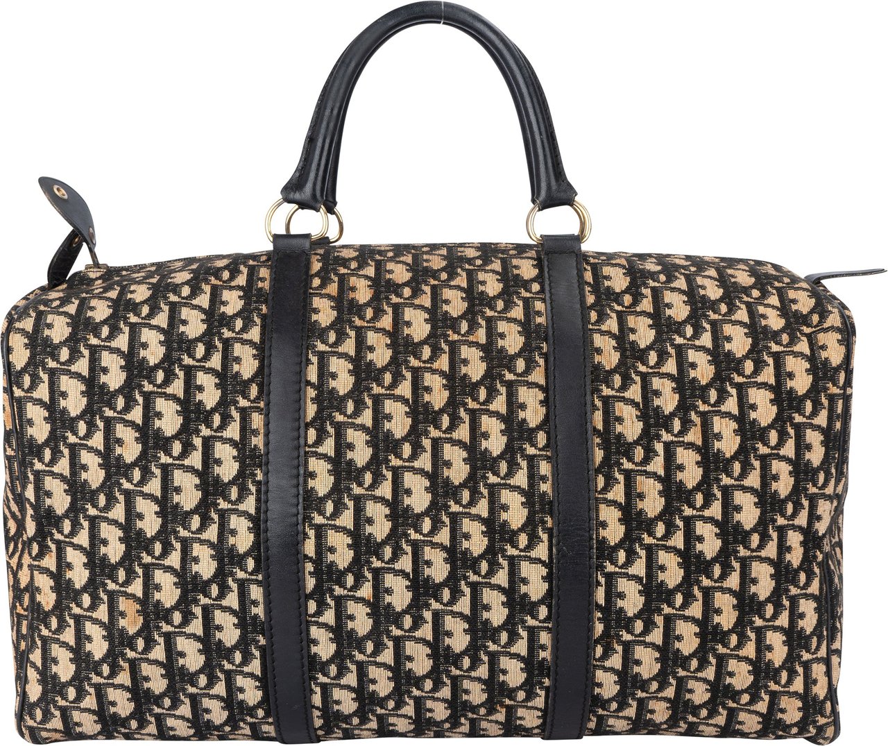 Dior Christian Dior Trotter Monogram Boston 40 Duffle Bag Divers