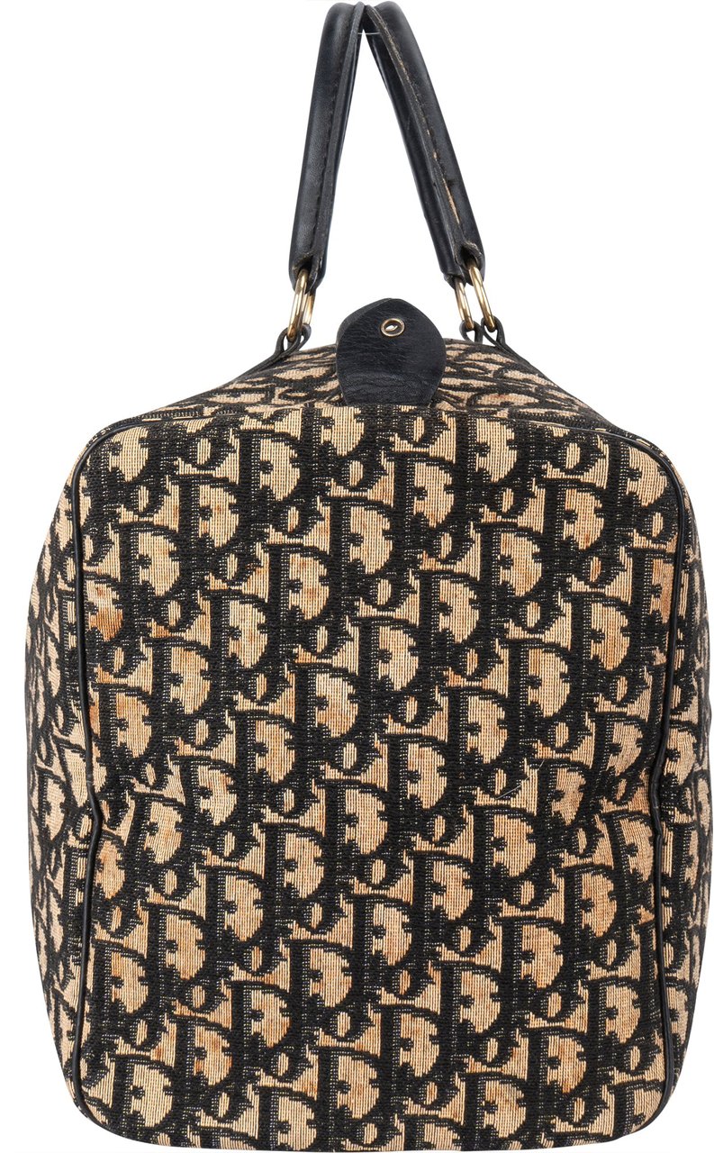 Dior Christian Dior Trotter Monogram Boston 40 Duffle Bag Divers