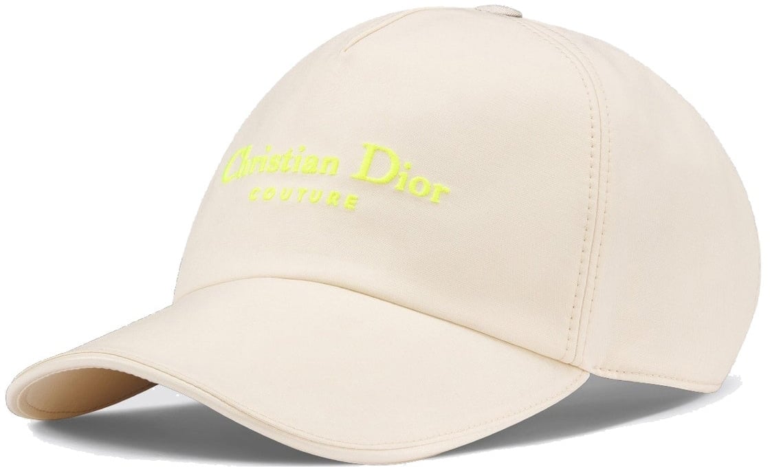 Dior Dior Cotton Logo Hat Beige