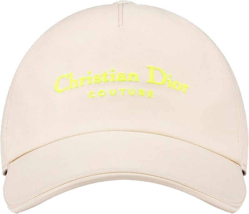 Dior Dior Cotton Logo Hat Beige