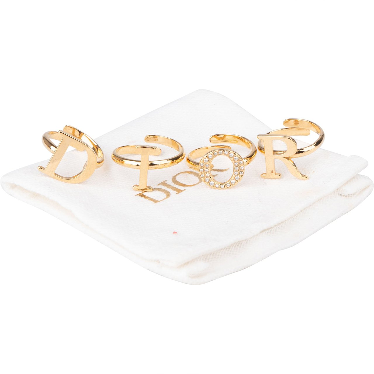 Dior Dior Golde Spellout Rings Divers