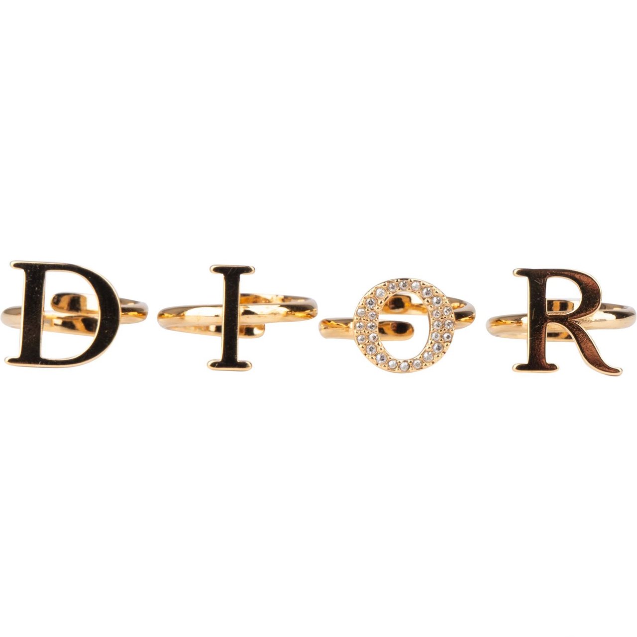 Dior Dior Golde Spellout Rings Divers
