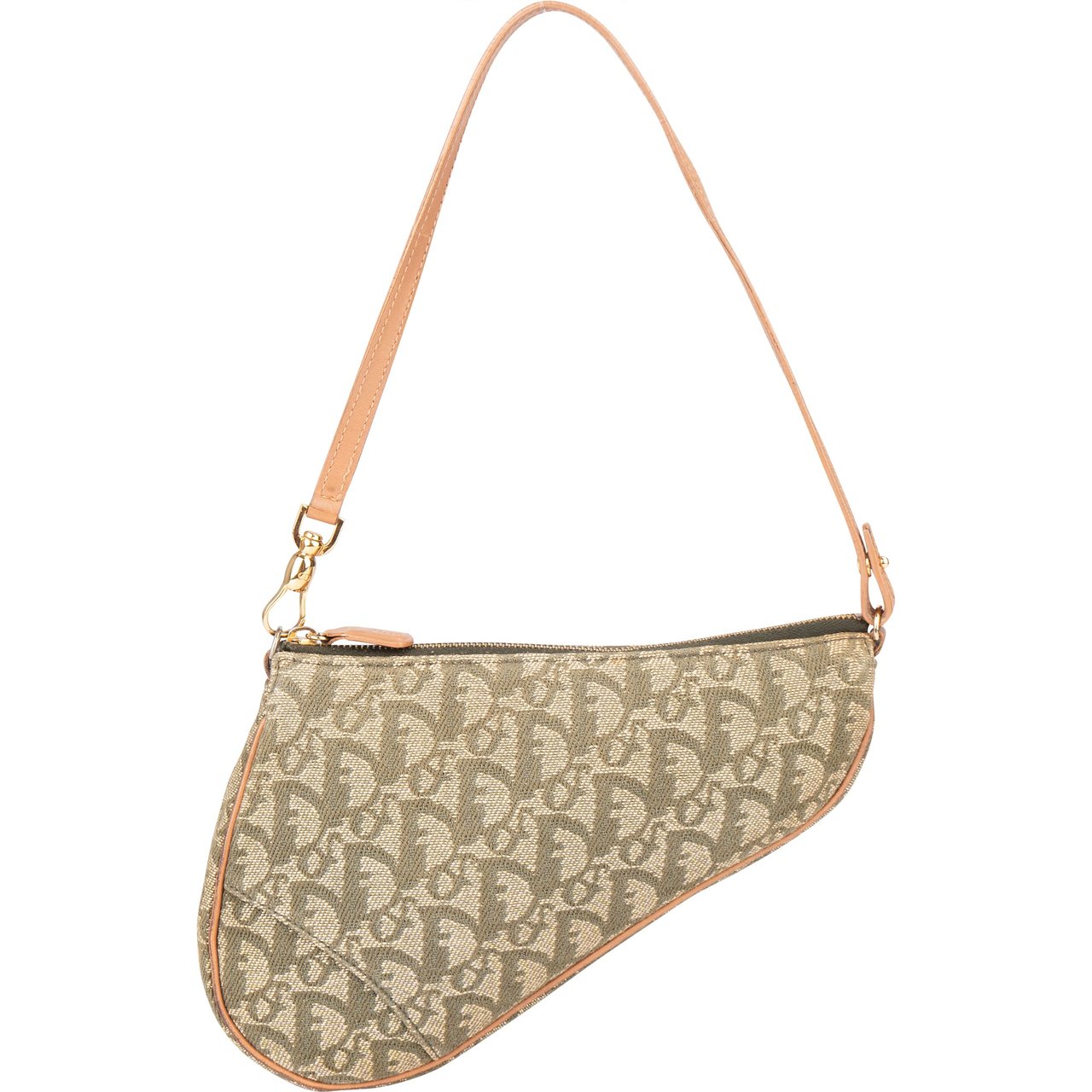 Dior Christian Dior Trotter Monogram Mini Saddle Handbag Divers