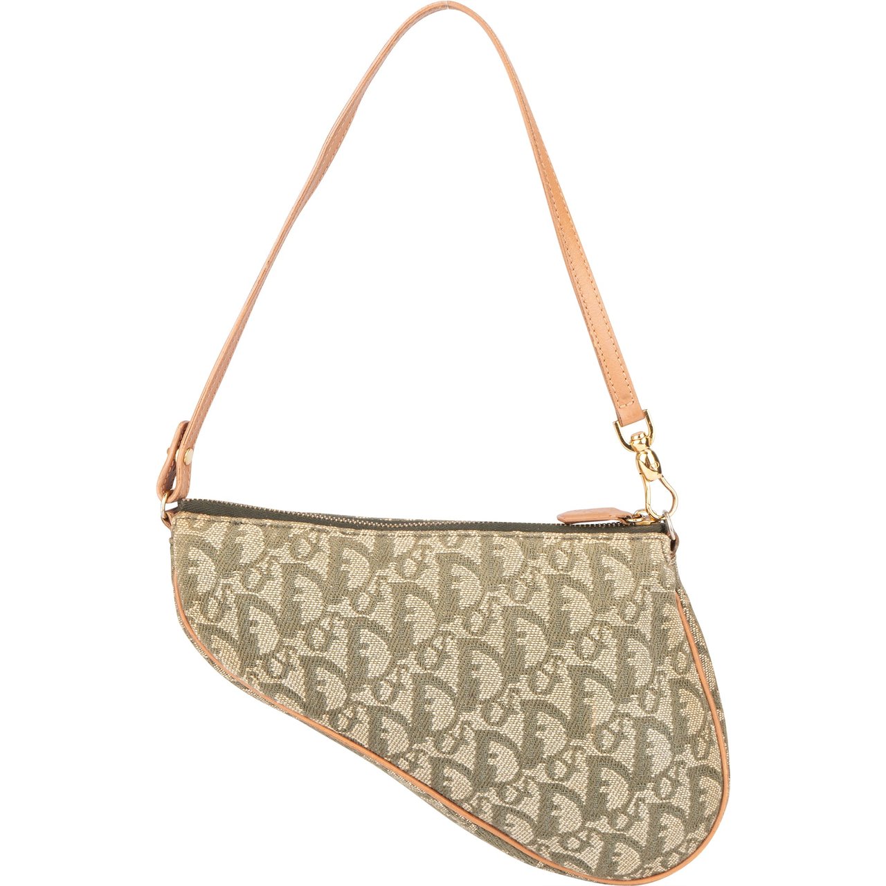 Dior Christian Dior Trotter Monogram Mini Saddle Handbag Divers