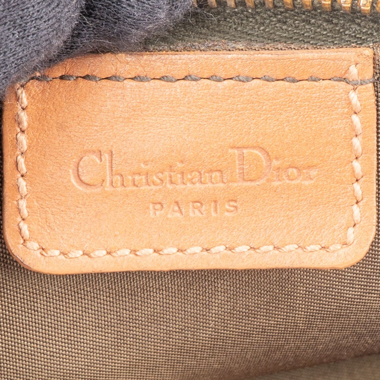 Dior Christian Dior Trotter Monogram Mini Saddle Handbag Divers