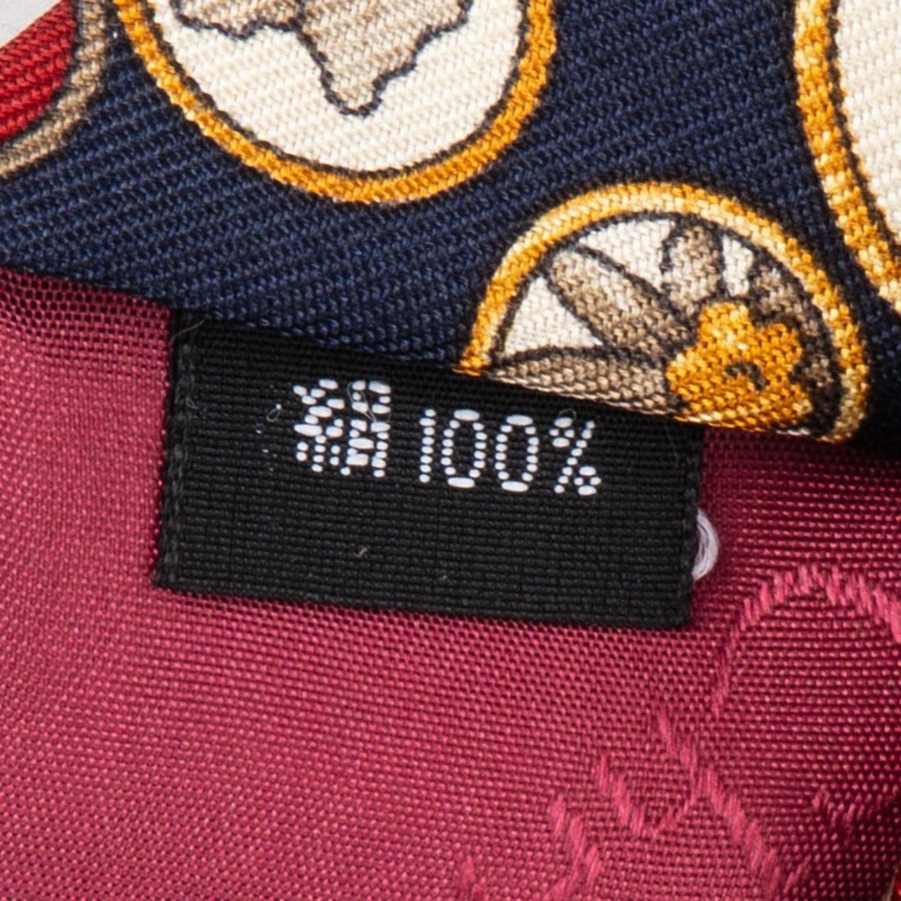 Dior Christian Dior Autumn Swan Print Silk Tie Krawatte Navy