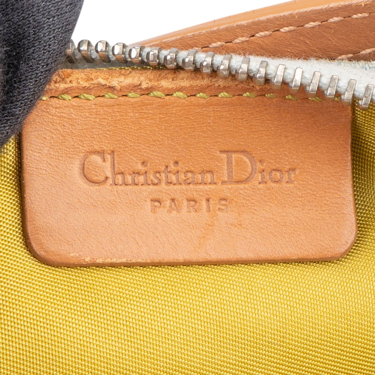 Dior Christian Dior Denim Mini Saddle Handbag Divers