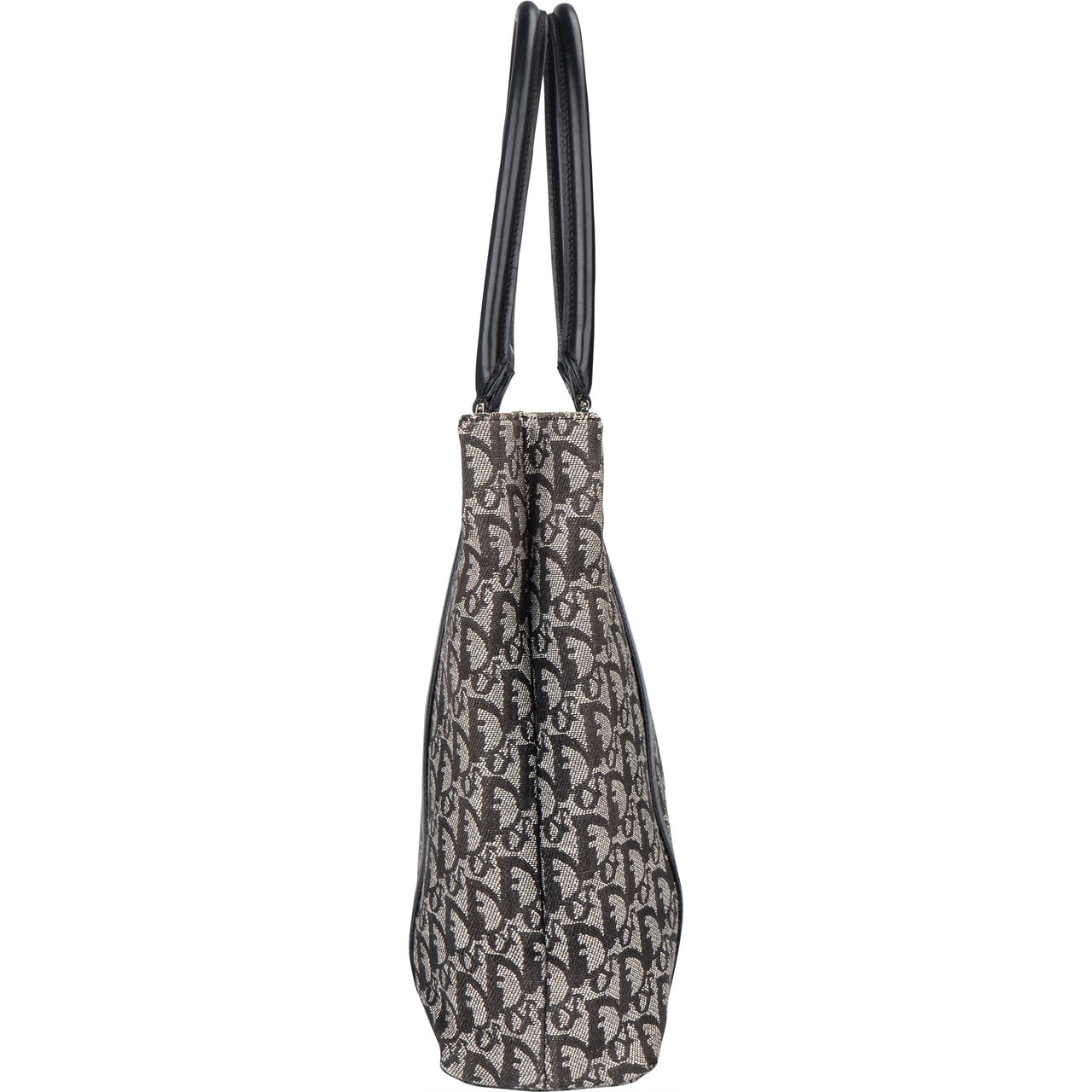 Dior Christian Dior Trotter Monogram Handbag Zwart