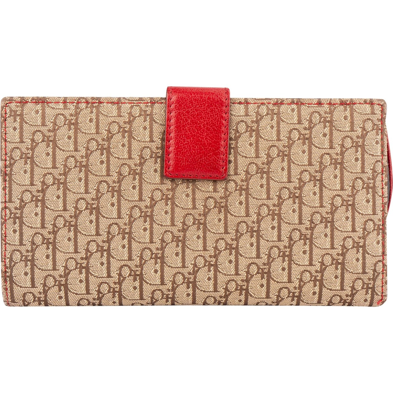 Dior Christian Dior Mini Trotter Monogram Wallet Divers