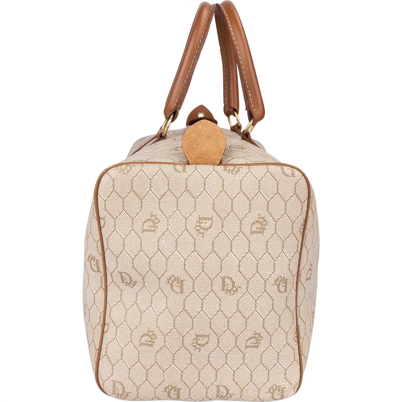 Dior Christian Dior Honeycomb Boston 30 Handbag Divers