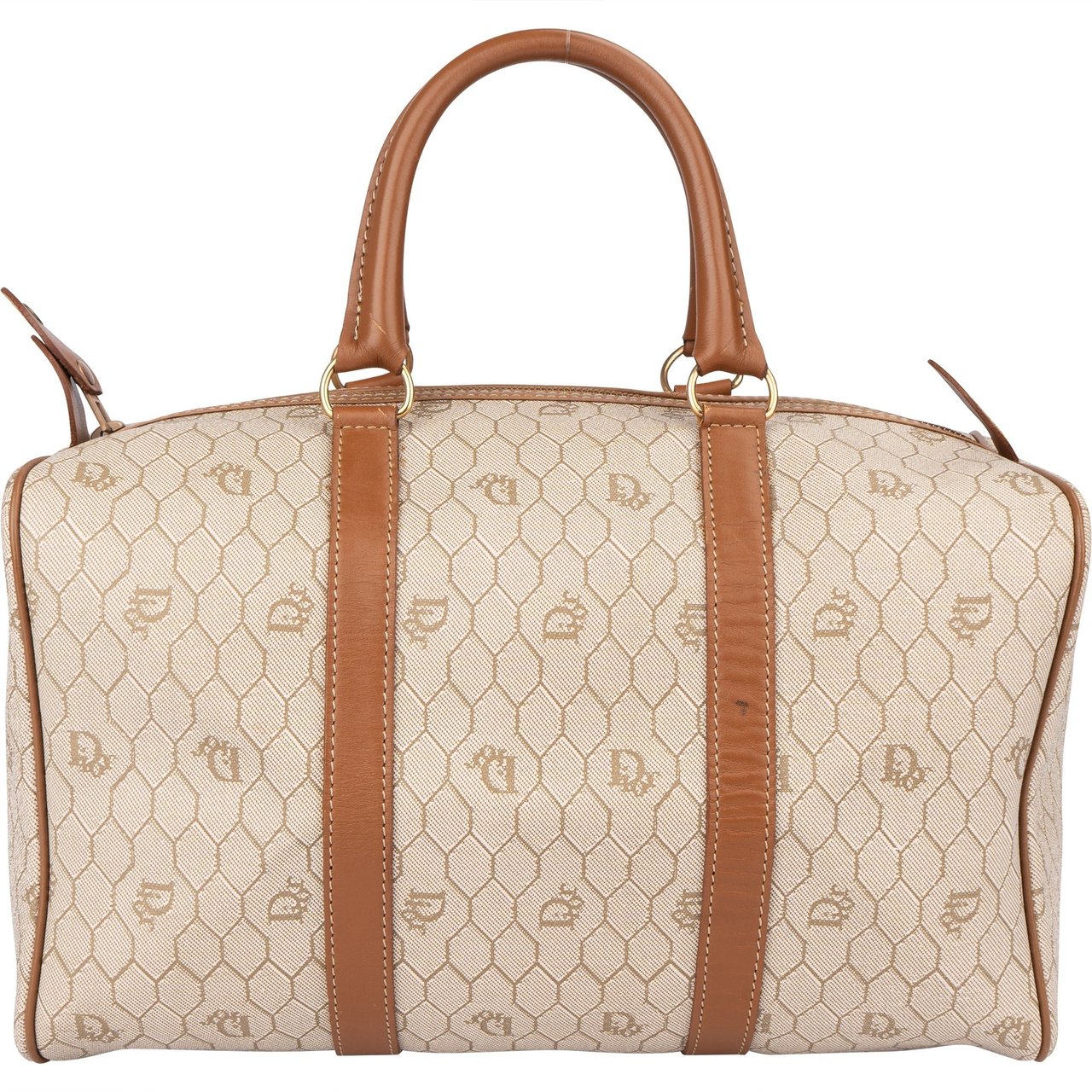 Dior Christian Dior Honeycomb Boston 30 Handbag Divers