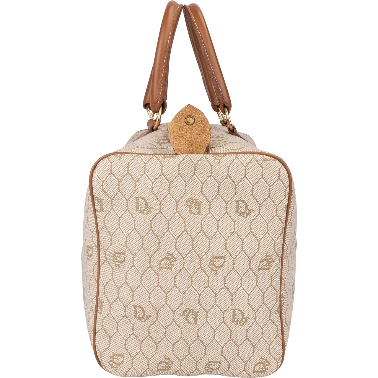 Dior Christian Dior Honeycomb Boston 30 Handbag Divers