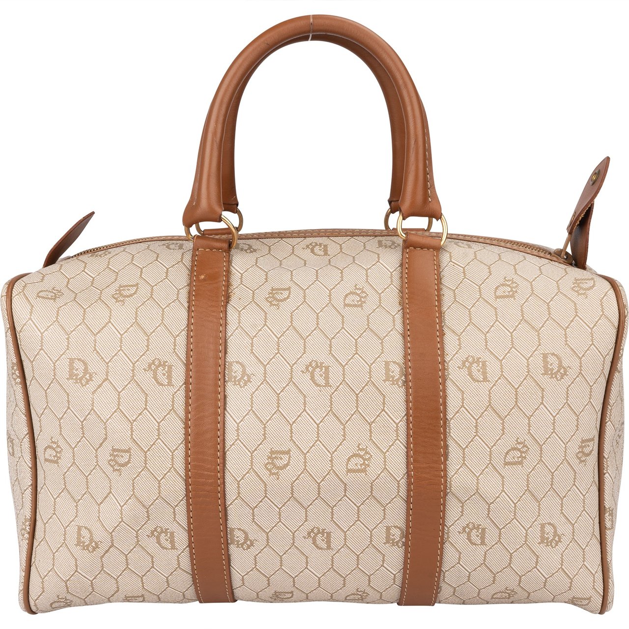 Dior Christian Dior Honeycomb Boston 30 Handbag Divers
