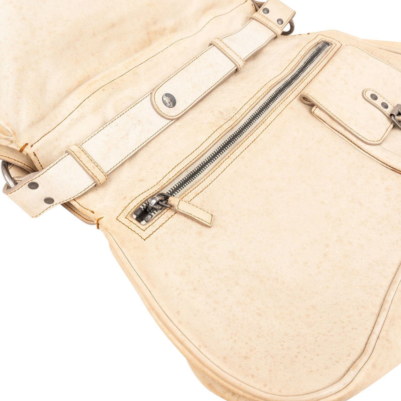 Dior Christian Dior Leather Gaucho Saddle Shoulder Bag Divers